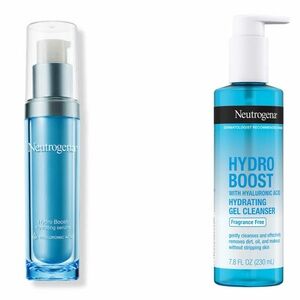 Neutrogena Hydro Boost Hydrating Facial Cleanser & Face Serum Duo